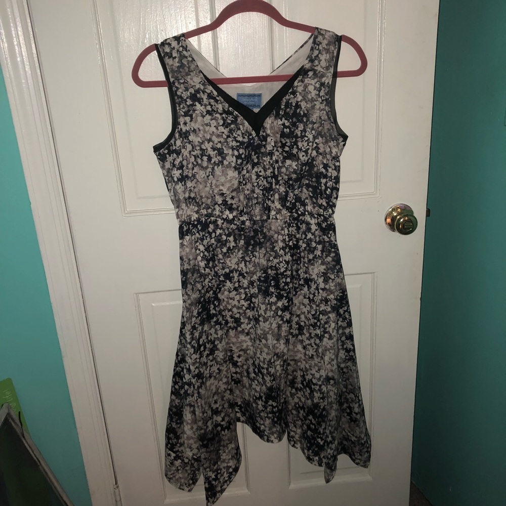Floral Vera Wang Dress (EUC)